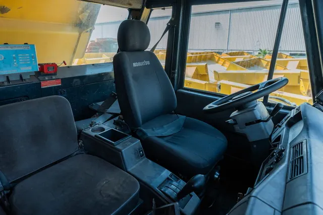 2022 Komatsu HD785-7 Rigid Dump Truck Inside Cabin View