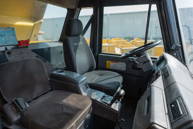 2022 Komatsu HD785-7 Rigid Dump Truck Inside Cabin View