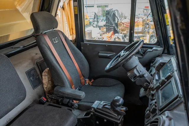 2023 Caterpillar 777 Rigid Dump Truck Inside Cabin View