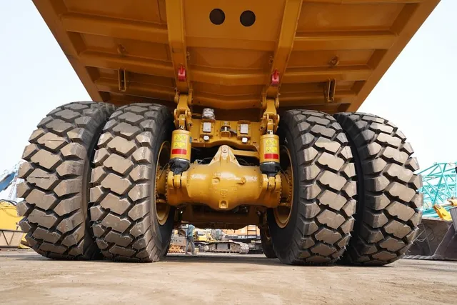 2023 Caterpillar 777 Rigid Dump Truck Under carriage View
