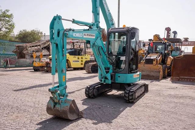 2023 Kobelco SK35SR-6 Mini Excavator Front Left View