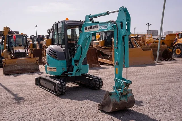 2023 Kobelco SK35SR-6 Mini Excavator Front Right View