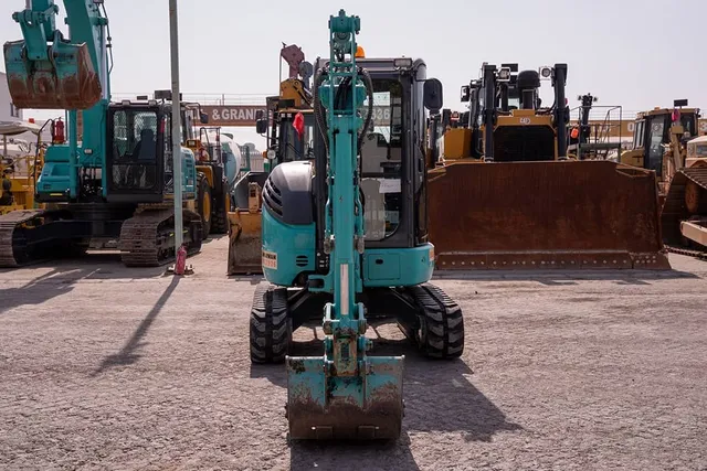 2023 Kobelco SK35SR-6 Mini Excavator Front View