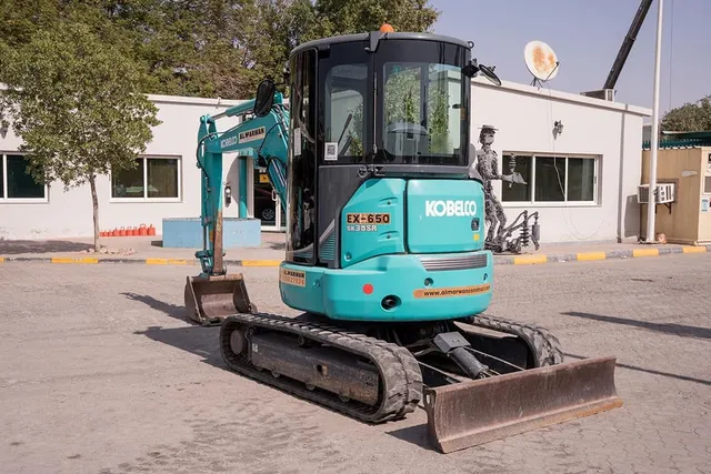 2023 Kobelco SK35SR-6 Mini Excavator Rear Left View
