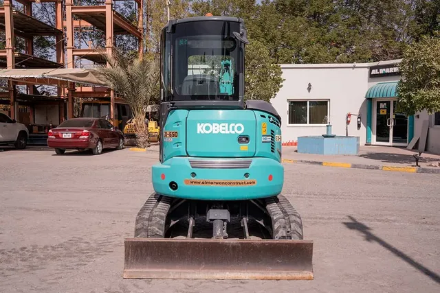 2023 Kobelco SK35SR-6 Mini Excavator Rear View