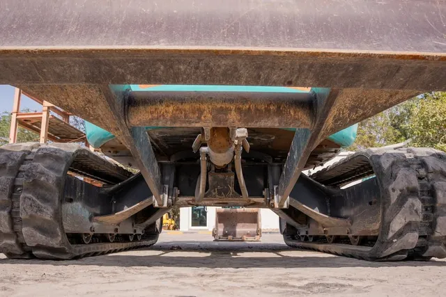 2023 Kobelco SK35SR-6 Mini Excavator Under carriage View