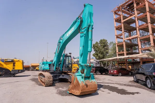 2023 Kobelco SK380XDLC-10 Track Excavator Front Right View