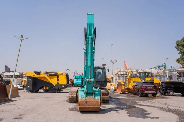 2023 Kobelco SK380XDLC-10 Track Excavator Front View