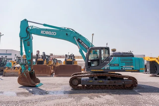 2023 Kobelco SK380XDLC-10 Track Excavator Left Side View
