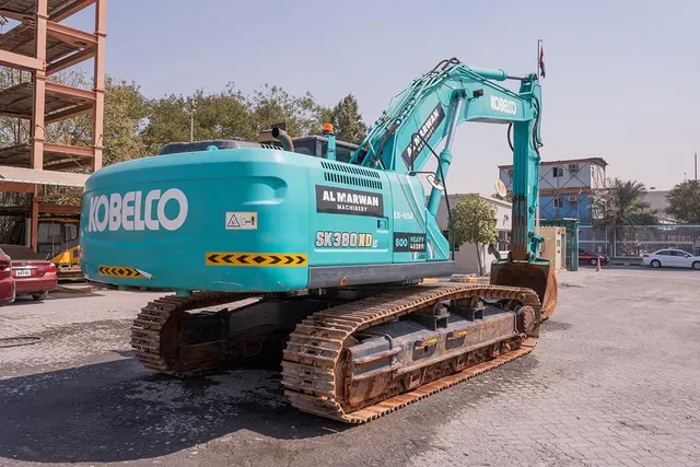 2023 Kobelco SK380XDLC-10 Track Excavator Rear Right View