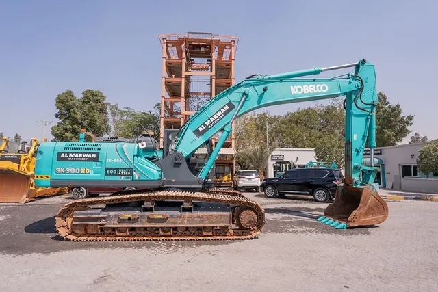 2023 Kobelco SK380XDLC-10 Track Excavator Right Side View