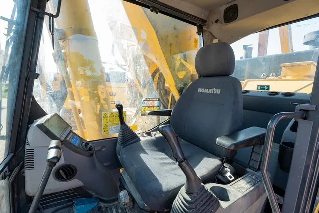 2023 Komatsu PC850-8R1 Long Boom Excavator Inside Cabin View