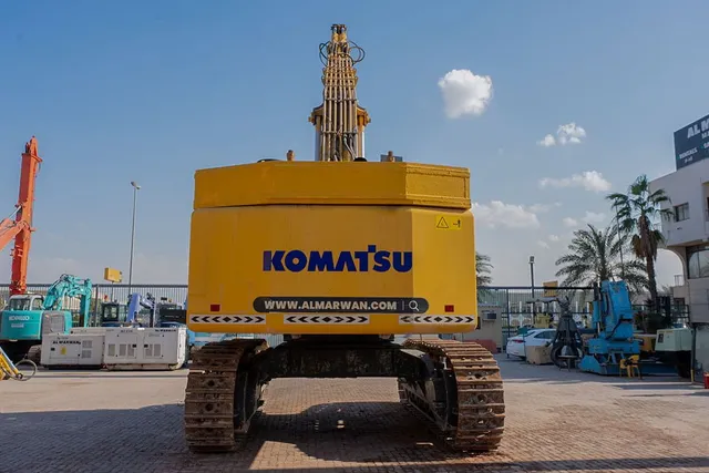 2023 Komatsu PC850-8R1 Long Boom Excavator Rear View