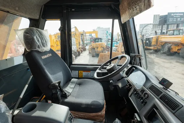 2024 Komatsu HD465-7EO Rigid Dump Truck Inside Cabin View