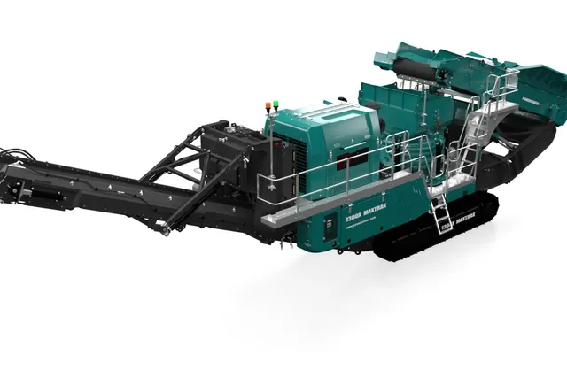 2025 Powerscreen 1300X Maxtrak Cone Crusher Front Left View