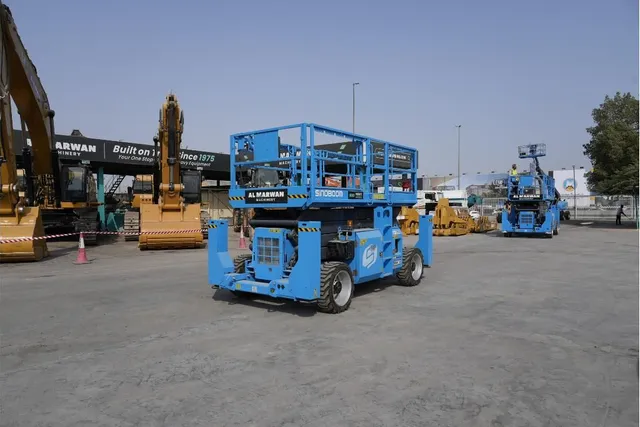 Sinoboom 1323RD Rough Terrain Scissor Lift Front Left View