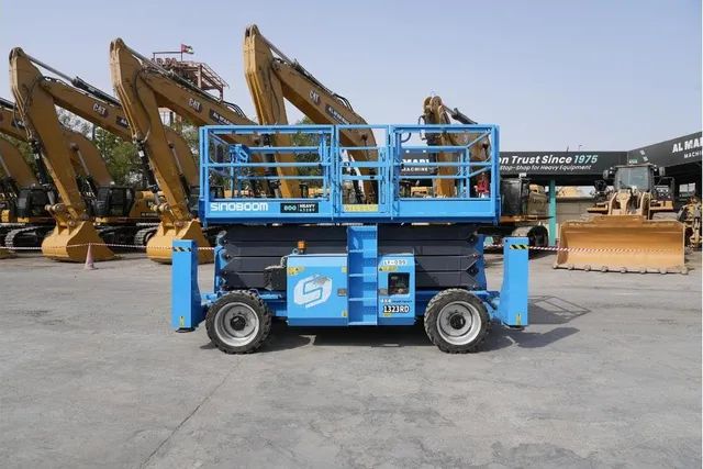 Sinoboom 1323RD Rough Terrain Scissor Lift Right Side View