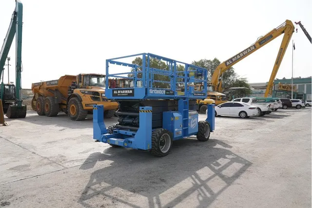 Sinoboom 1323RD Rough Terrain Scissor Lift Rear Right View