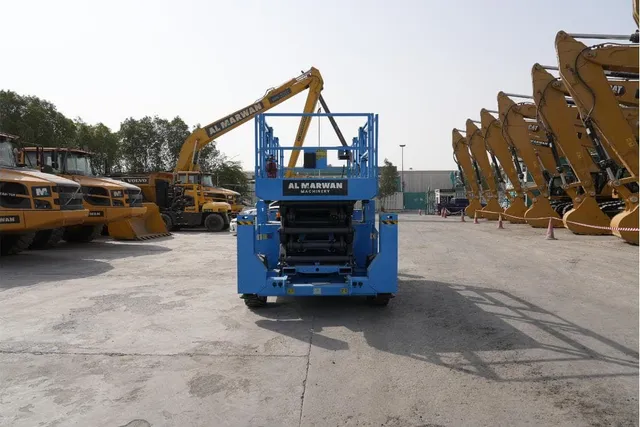 Sinoboom 1323RD Rough Terrain Scissor Lift Rear View