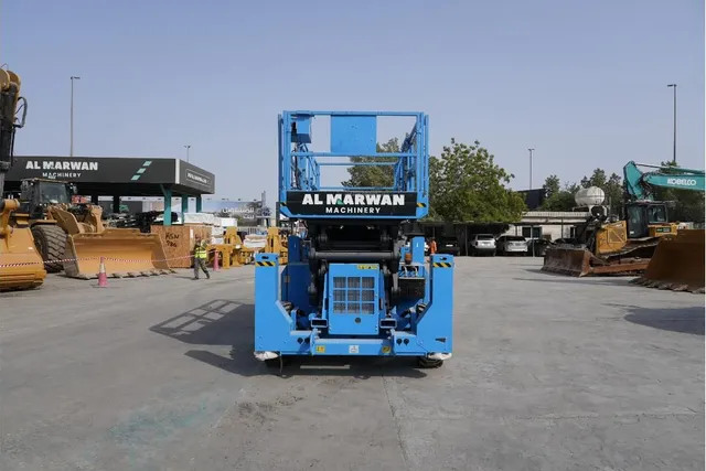 Sinoboom 1623RD Rough Terrain Scissor Lift Front View