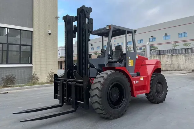 2025 Socma HNFY-50 Rough Terrain Forklift Front Left View