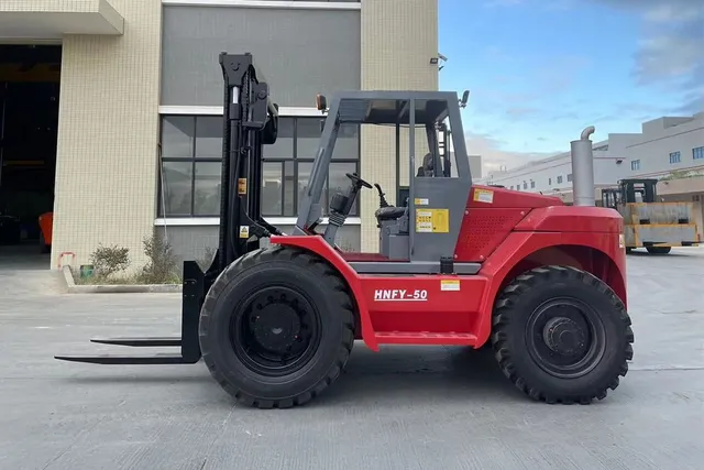 2025 Socma HNFY-50 Rough Terrain Forklift Left View