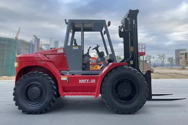 2025 Socma HNFY-50 Rough Terrain Forklift Right Side View