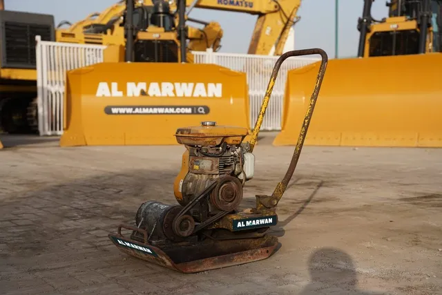 2002 Sakai PC100 Plate Compactor front left - Al Marwan Machinery