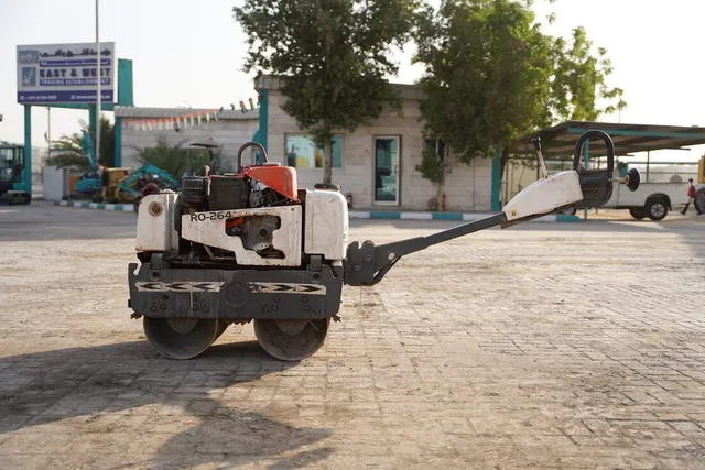 Used 2011 Sakai HV51ST Walk-Behind Roller-left side view