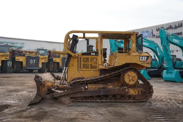 2012 Cat D6R XL Bulldozer left side view - Al Marwan Heavy Machinery