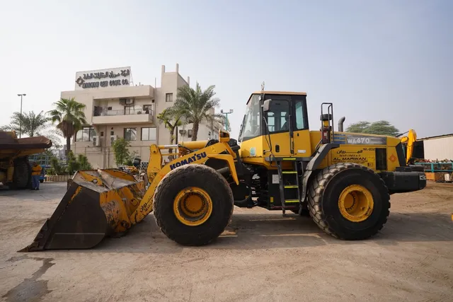 2019 Like-New Komatsu WA470-5 Medium Wheel Loader Shovel