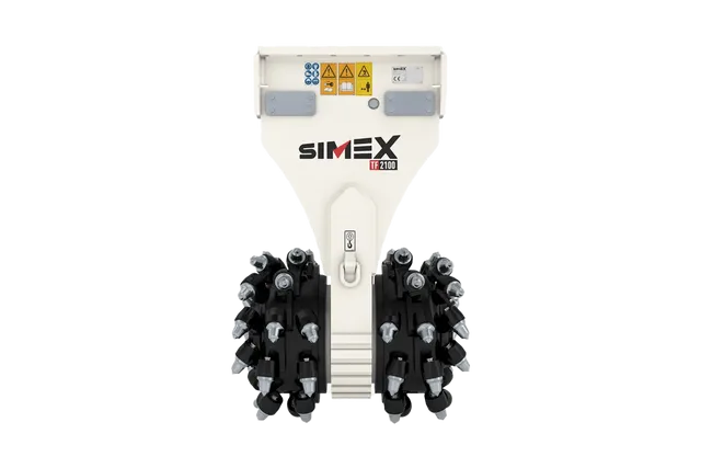 New Simex TF 2100 Double Drum Cutter Head