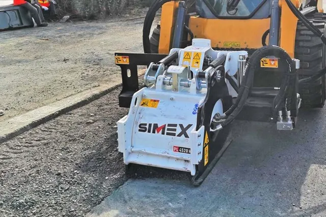Simex PL 45.20 HP Road Planer Attachment | Self Leveling