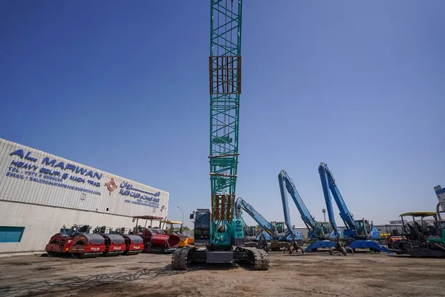New Kobelco Crawler Cranes Front View