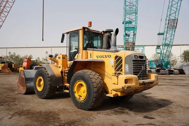 2013 Volvo L120F Wheel Loader rear left view- Al Marwan Machinery