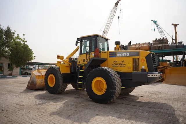 2018 Used Komatsu WA470-5 Medium Wheel Loader
