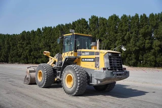 2017 Used Komatsu WA380-6 Medium 17 ton Wheel Loader Shovel