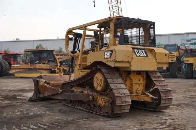 2012 Cat D6R XL Bulldozer rear left view - Al Marwan Heavy Machinery