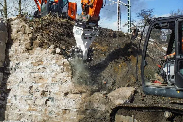 New Simex TF 2100 Double Drum Cutter Head