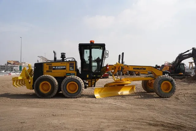 Rent 24-Ton Motor Graders With Ripper | Al Marwan