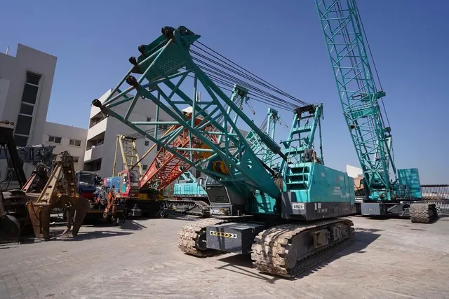 2009 Kobelco CKE800-1F Crawler Crane CRC-0254 Front left view| Al Marwan Machinery