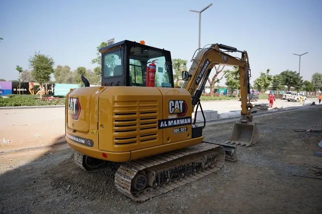 Like-New Cat 305.5E2 Mini Excavator 2021 | Al Marwan