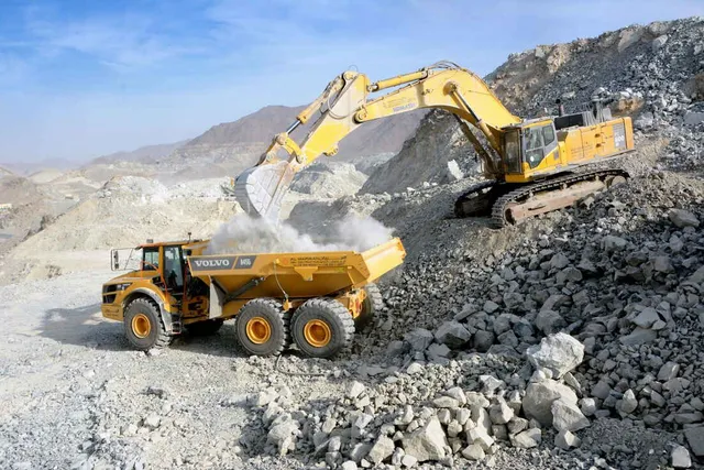45-Ton Articulated Dump Trucks For Rent | Al Marwan