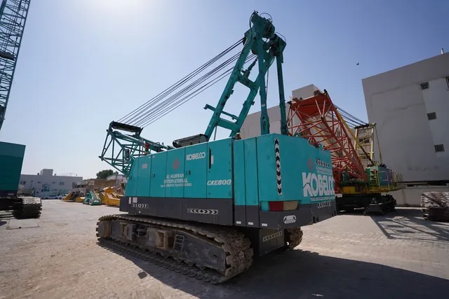 2009 Kobelco CKE800-1F Crawler Crane CRC-0254 Rear left side view