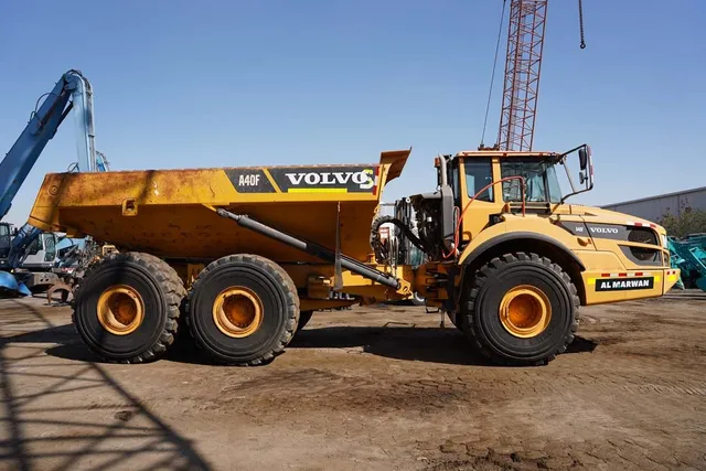 Used 2015 Volvo A40F Articulated Hauler Truck Dump Truck