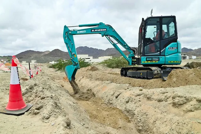Rent Mini 5-Ton Excavators | Al Marwan