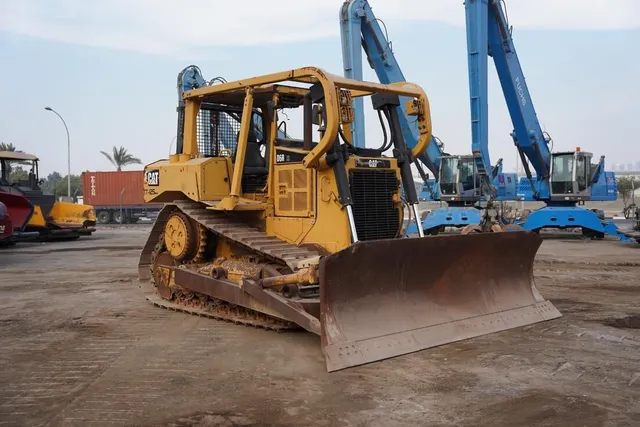 2012 Cat D6R XL Bulldozer front right view - Al Marwan Heavy Machinery