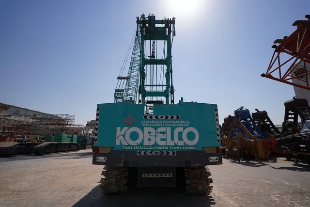 2009 Kobelco CKE800-1F Crawler Crane CRC-0254 Rear view| Al Marwan Machinery