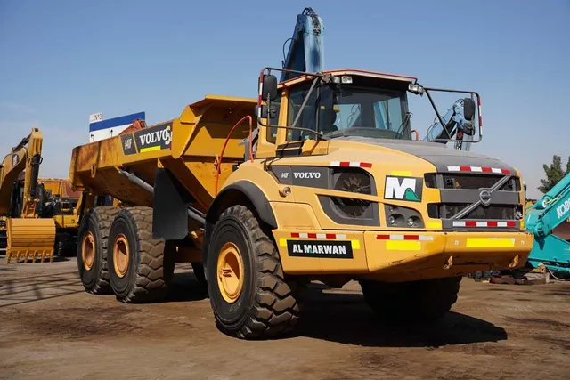 Used 2015 Volvo A40F Articulated Hauler Truck Dump Truck