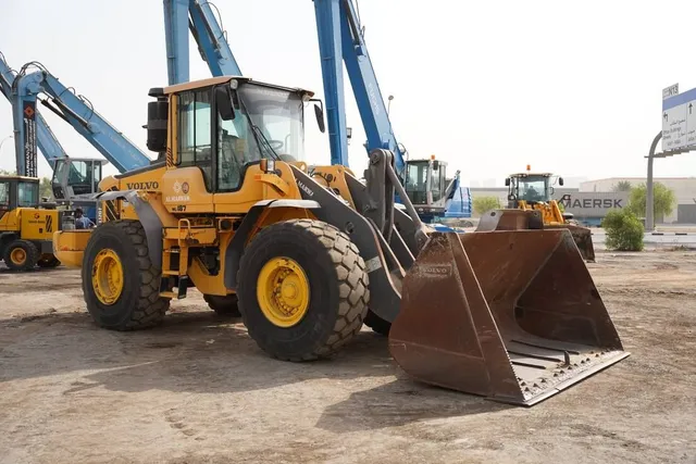 2013 Volvo L120F Wheel Loader front right view- Al Marwan Machinery